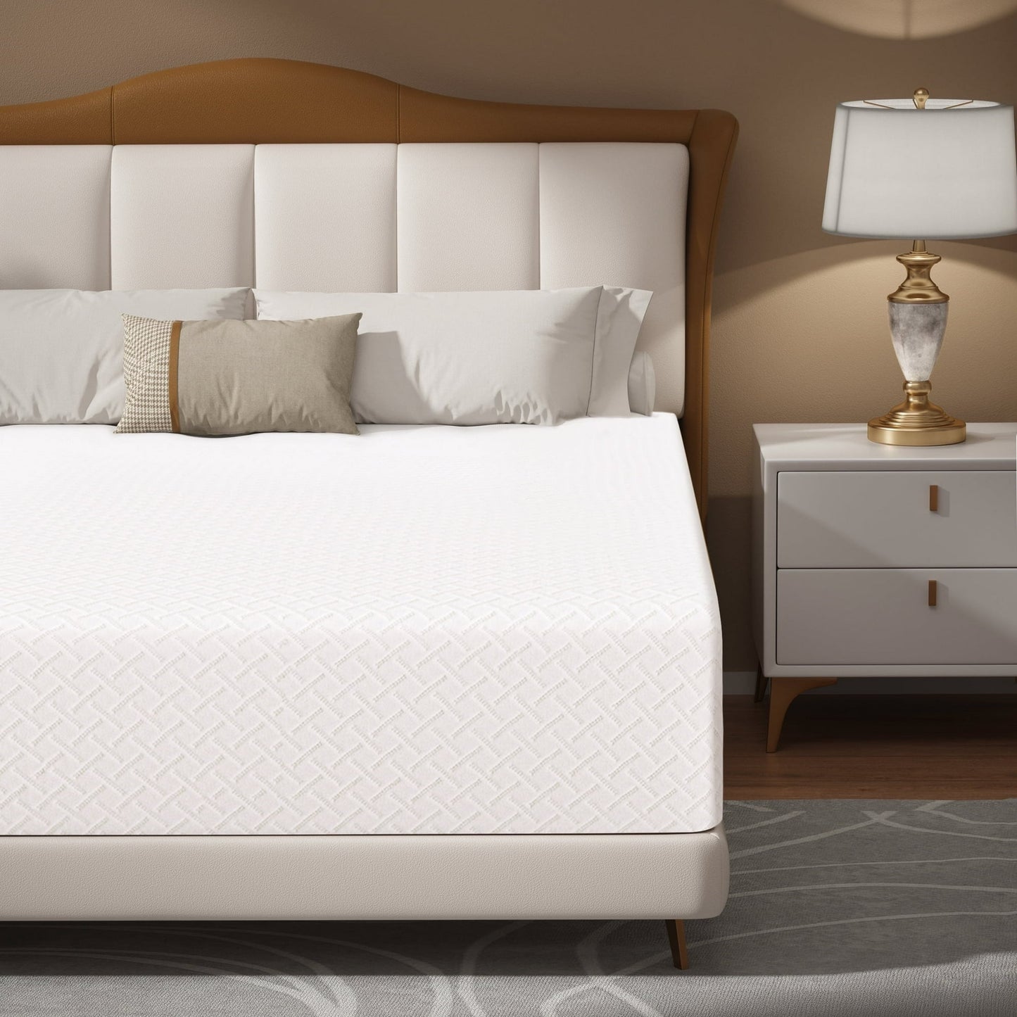 Subfun 5" Memory Foam Twin Mattress with Fiberglass-Free and CertiPUR-US Certified, Medium Firm