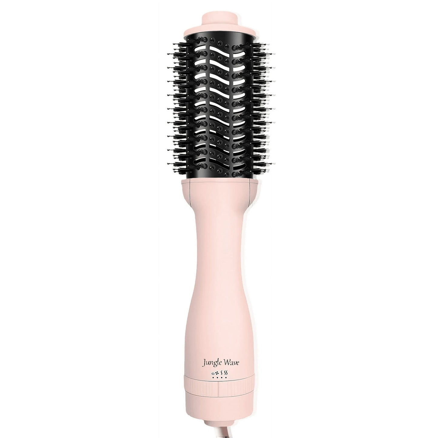 Hair Dryer Brush, Jungle Wave 3 in 1 Blow Dryer Brush and Styler Volumizer, Ceramic Hot Air Brush for All Hair Types, Gift for Women, Pink