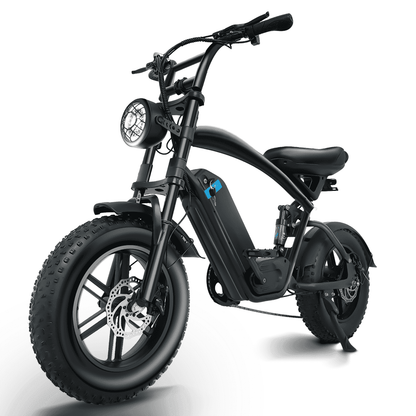 1500W Peak Electric Bike for Adults, 30MPH Electric Bike, 16" Fat Tire E-Mountain Bikes, 48V 18Ah Removable Battery Ebike, Dual Suspension, Hydraulic Suspension, 7-Speed, UL 2849