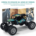 Remote Control Car, Rc Cars Toys for Boys 6-8, 1:18 Scale Off Road RC Car with Rechargeable Batteries, Monster Truck Toys, Blue