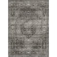 BERTHMEER 8'x10' Area Rugs for Living Room Bedroom Vintage Brown Carpets Kitchen Office Machine Washable Farmhouse Dining Room Oriental Rugs Non Slip Traditional Distressed Rugs