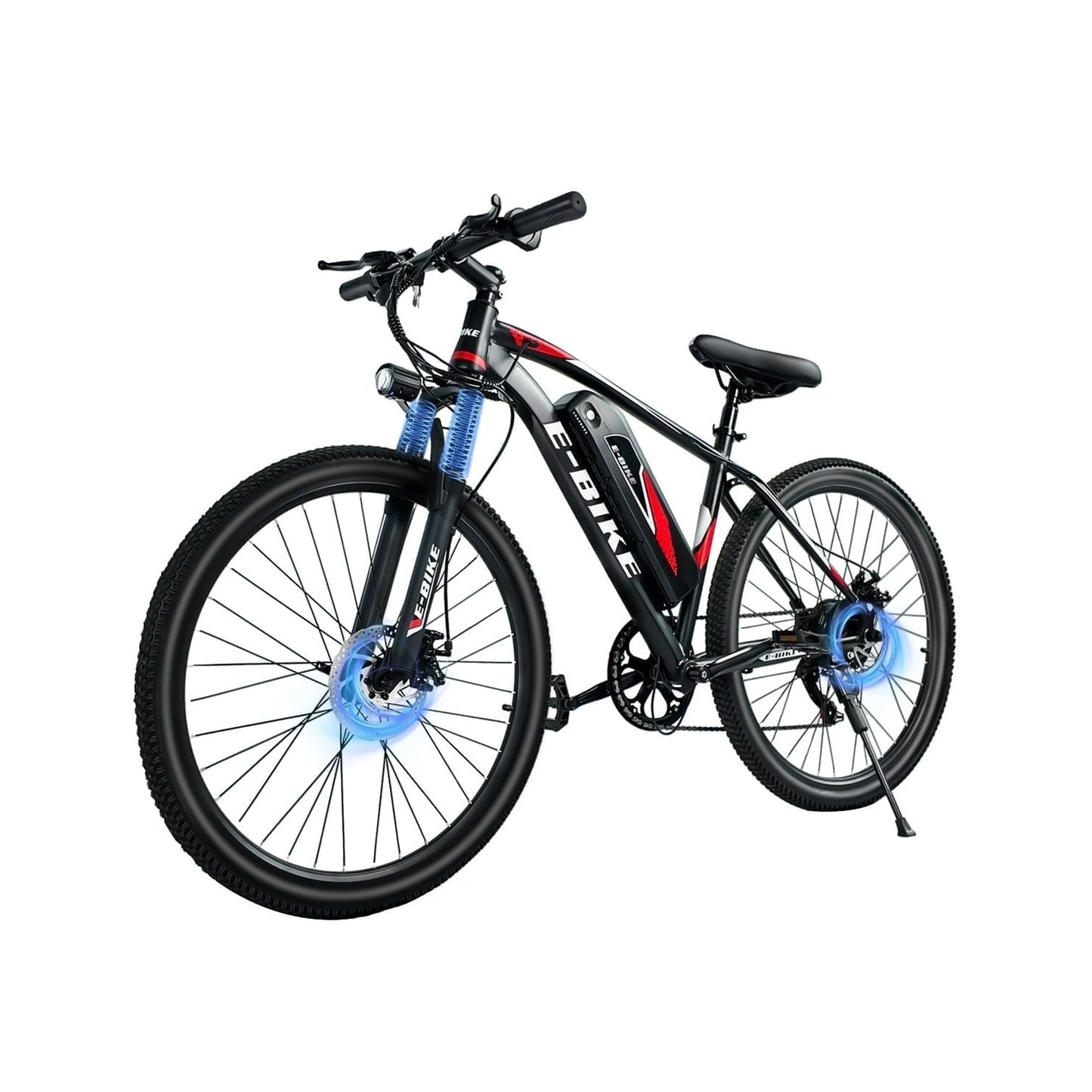 APYEAR Electric Bike for Adults 500W Motor, 25MPHSpeed,40+Mile Range, 432Wh Battery, 26" Tires, 7-Speed,Front Suspension