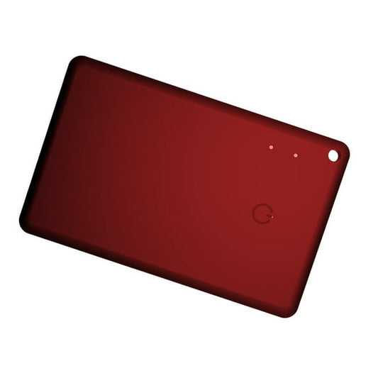 Wallet Tracker Card 1 Pack, Bluetooth Tracker with Apple Find My(iOS Only), Rechargeable Thin Smart Card Wallet Finder, Item Finder for Luggage, Bags, Passport, Phone, Smart Tags IP67 Waterproof Red