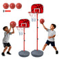 SaveJoy Basketball Hoop for Kids, Adjustable Indoor Basketball Hoop for Age 2-5-8, Height 4-6.8 ft, Kids Outdoor Toys