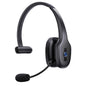 Bluetooth Headset, Trucker Wireless Headset with Noise Cancelling Microphone & Mute Button, 50Hrs Playtime, Wireless On-Ear Headphones with Mic for Home/Cell Phone/Computer/Zoom/Teams/Driver(Black)