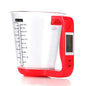 Digital Kitchen Measuring Cup Scale with LCDDisplay, High-Precision Strain Gauge SensorDetachable Design, 500-1,000 ml, Kitchen Scale
