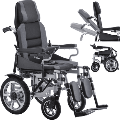 Lightweight Electric Wheelchair, Black