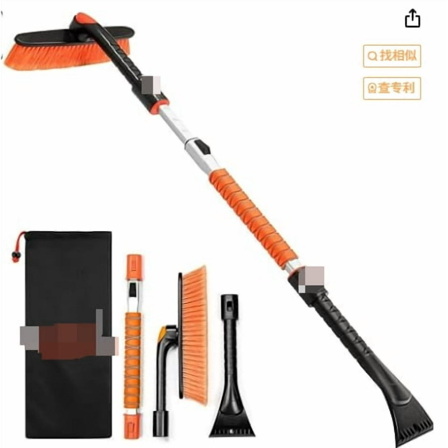 EVLIVE Snow Brush and Ice Scraper for Cars