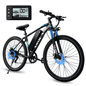 Electric Bike for Adults 750W Peak Motor, 25 Mph Ebike, 26" Tire Electric Bicycles with Max 15° Uphill, 36V 12Ah Battery, 45 Miles PAS Range, E Bikes for Adults and Teens,E-Mountain Bike, UL 2849