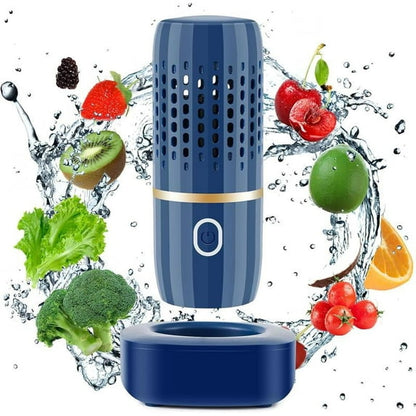Fruit and Vegetable Cleaning Machine -USB Wireless Food Purifier for Washing Fruits,Vegetables, Rice, Meat & Tableware with EasyCleaning Feature springtok Water kitchen tool