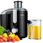 1200W Juicer Machine, with 3" Feed Chute for Whole Fruits and Vegs, Centrifugal Juicer with 40 oz. Juice Jug, Easy to Clean, BPA-Free