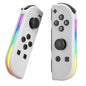 Game Controller for Nintendo Switch With LED, White