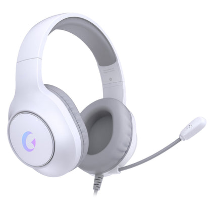 Gaming Headset with Microphone for PC, PS4, PS5, Mac，White