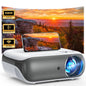 Groview H1 Projector with 5G WiFi and 5.1 Bluetooth, Native 1080P Support 4K, LED Display,100" Screen Included
