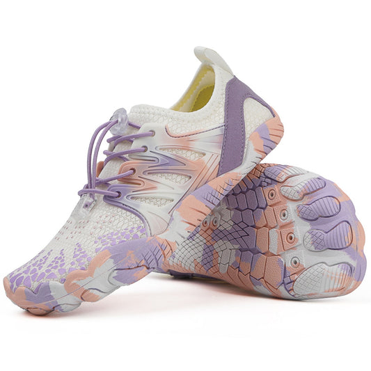 Latin Dance Shoes Leather Lace-up Tango Ballroom Modern Professional Performance