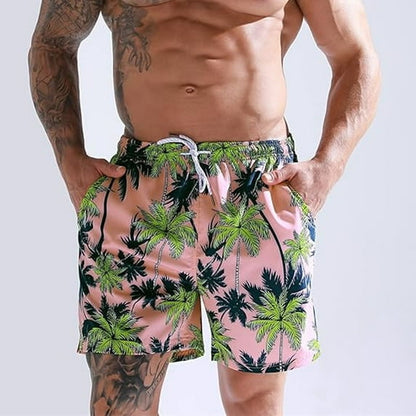 Men's Swim Trunks Quick Dry Bathing Suit Swimming Board Shorts Beach Swimwear