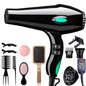 Morfone Hair Dryer, Professional Negative Ionic Thermo-Control Blow Dryer with Hair Diffuser & Nozzle