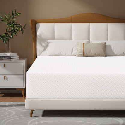 Subfun Adult 10" Twin Memory Foam Mattress, Mattress-in-a-Box, Twin size Mattress, Medium Firm