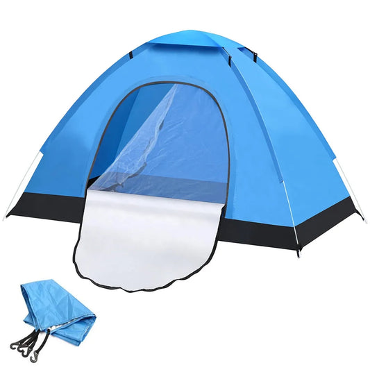 ORFELD 2 Person Outdoor Tent for Camping, Portable Instant Pop up Camping Tent for Family All Season