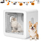 Osoeri 70L Pet Dryer Box, 10 Air Outlets, 360° Automatic Cat Dryer Box, Intelligent Temperature Control & 4 Modes