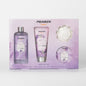 Poamcn Bath and Body Gift Set,Home Spa Gift Set for Women,Lavender Scent,4 Piece Set