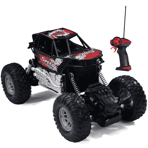 Remote Control Car, Rc Cars for Boys Age 6-8, 1:20 Scale off Road Car Toy with Rechargeable Batteries, Remote Control Monster Truck, Red