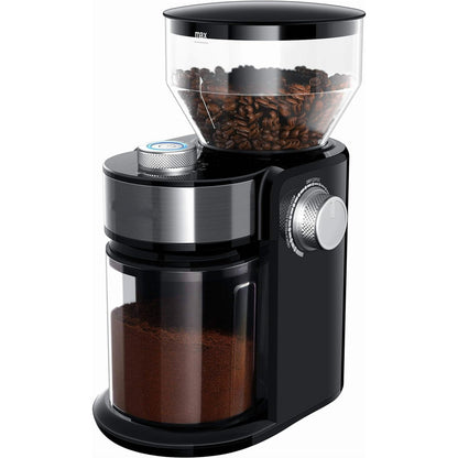Electric Burr Coffee Grinder 2.0, Adjustable Burr Mill with 16 Precise Grind Setting for 2-14 Cup, Black