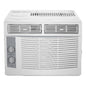 SIMZLIFE 8,000 BTU Window Room Air Conditioner with Supplemental Heat up to 350 sq ft, White