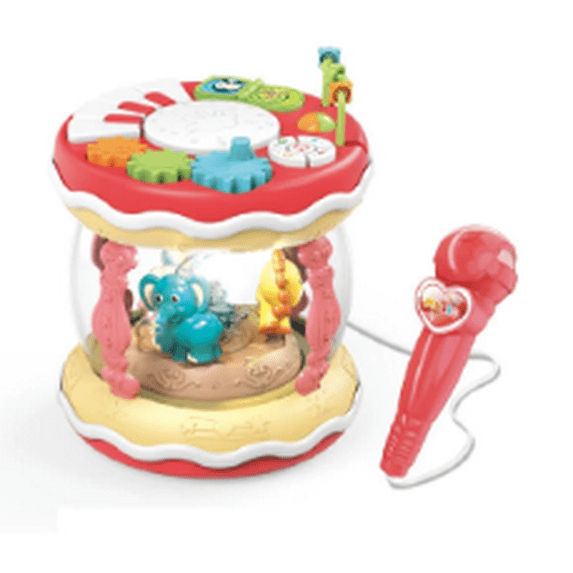 SaveJoy Baby Musical Toys w/ Light for Toddlers, Rotating Projector Toys STEM Gifts for Kids