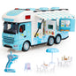 Remote Control Cars, RC Cars for Girls Boys, SaveJoy 1:12 Recreational Vehicle, Toys Campervan Motorhome with Playset