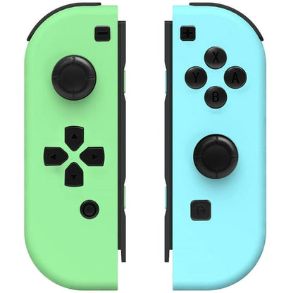 Switch Controller for Nintendo Switch, Switch Remote Control supports Dual Vibration/Motion Control/Screenshot/Wake-up (Blue & Yellow Green)