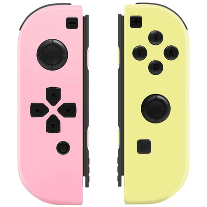 Switch Controller for Nintendo Switch, Switch Remote Control supports Dual Vibration/Motion Control/Screenshot/Wake-up (Pink and Yellow)