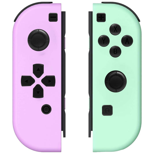 Switch Controller for Nintendo Switch, Switch Remote Control supports Dual Vibration/Motion Control/Screenshot/Wake-up (Purple & Green)