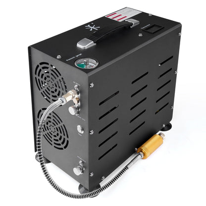 TUDIVING PCP Air Compressor, 4500psi/300bar Auto stop 800W Air Compressor, Oil/Water Free Portable