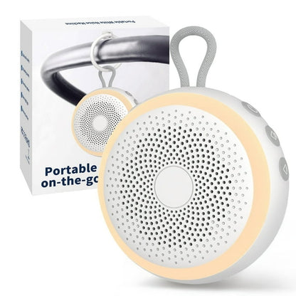 White Noise Sound Machine for Baby Adults Sleep,Portable Noise machine with Night Light,20 Soothing Sound Therapy for Home Travel