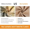 Covered Outdoor Gazebo Curtain Replacement Universal 4-Panel Sidewalls 12' x 16', Outdoor Gazebo Privacy Curtains with Zipper (Curtain Only)