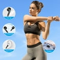 Wireless Earbuds, Bluetooth 5.4 Earphone Sport, ENC Noise Cancelling Mic, 40H Playtime IPX7 Waterproof Headphone with LED Display for iOS Android Cellphone